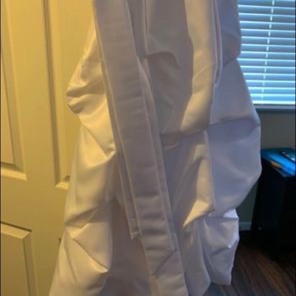 Girls long white Dress - Picture 4 of 5